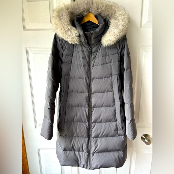 DKNY Women’s Winter Parka Coat - Picture 1 of 7